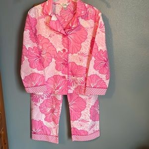 Lilly Pulitzer woman’s cotton pajamas, size XS